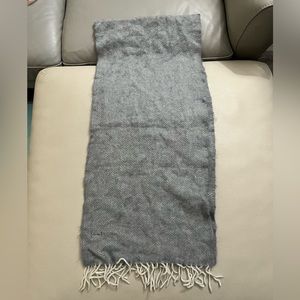 NWOT - J Crew Mohair Wool Blended Long Scarf - Made in Italy